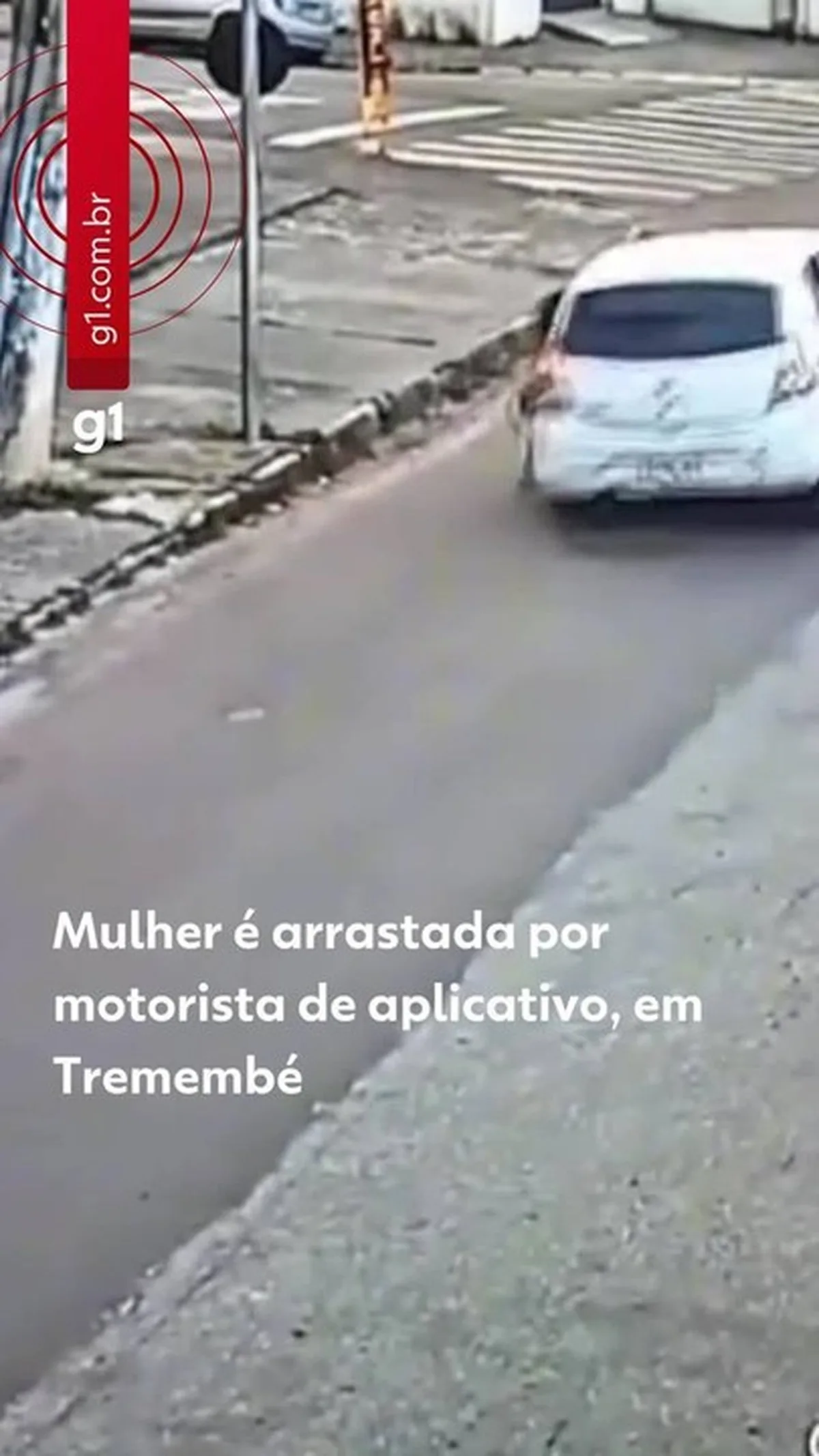 Adolescente é arrastada por carro após cobrar troco de corrida em Tremembé