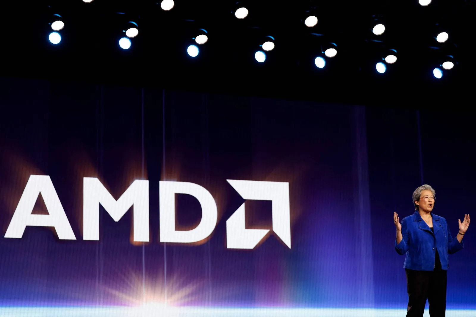 AMD supera US$ 1 trilhão em valor de mercado com avanço das ações