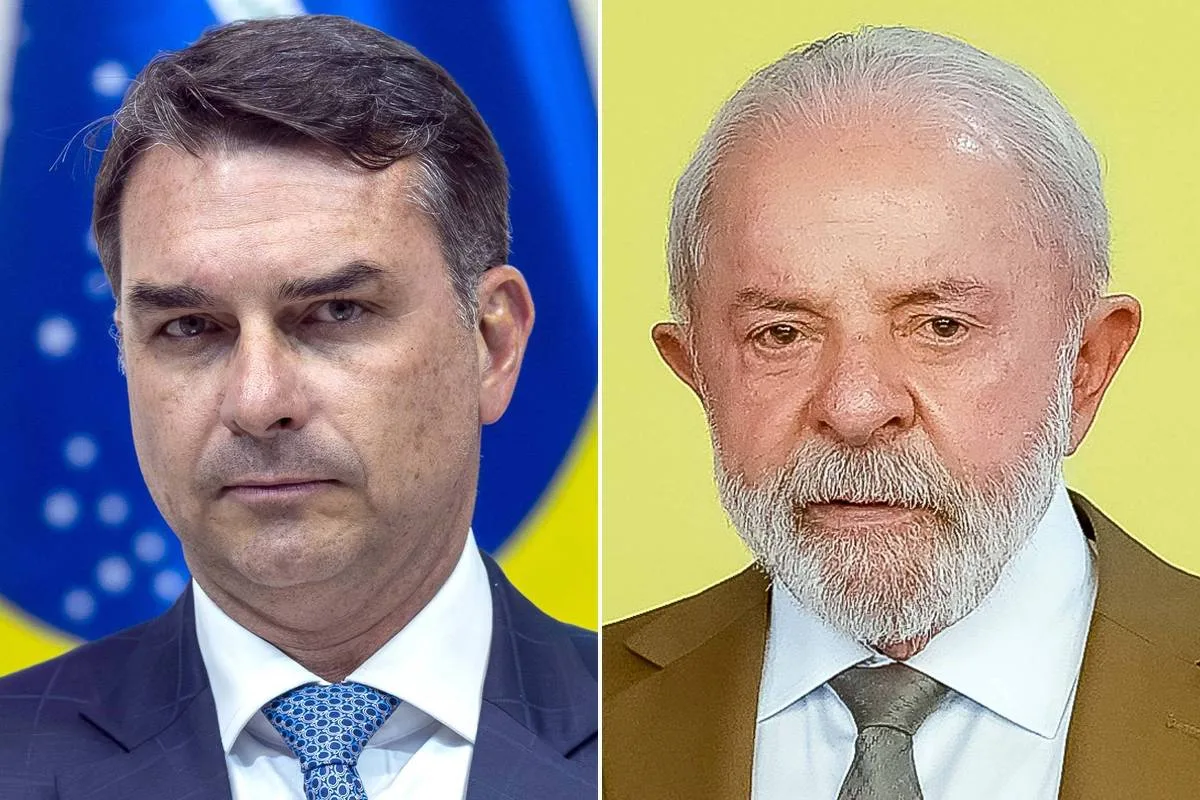 Flávio Bolsonaro aparece à frente de Lula em pesquisa BTG/Nexus