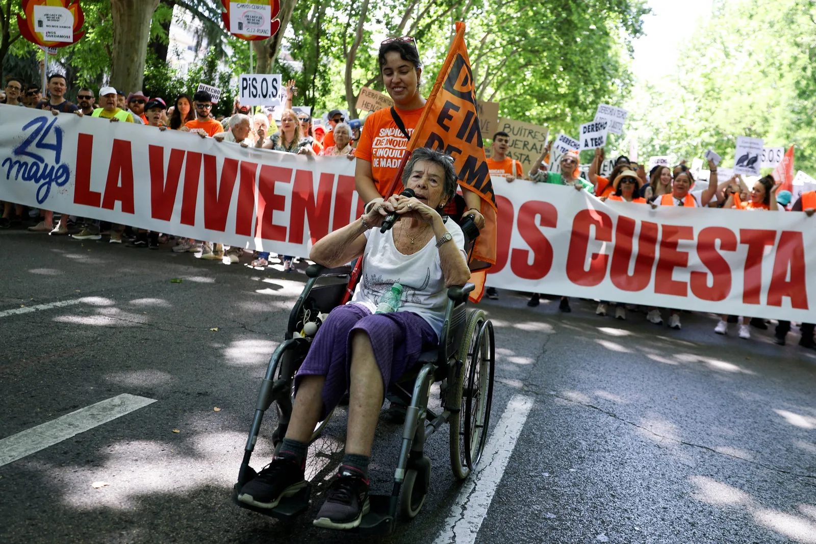 Protestos por moradia pressionam governo espanhol após despejo de aposentada