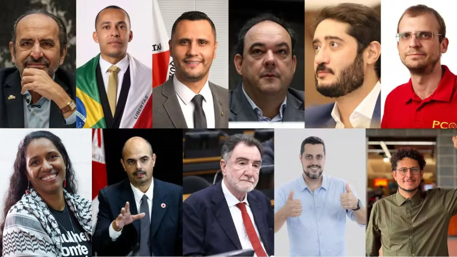 Candidatos ao governo de Minas fazem eventos e reuniões no domingo