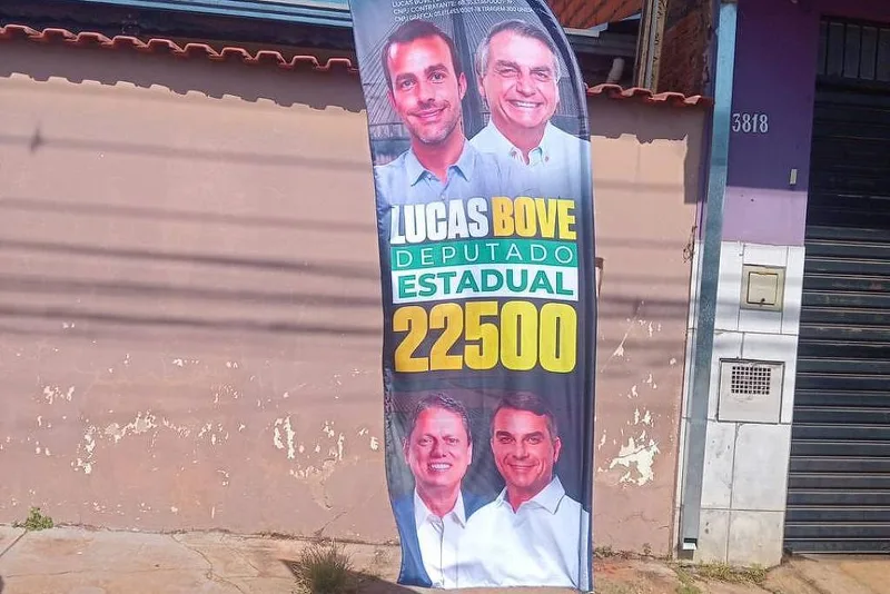 TSE libera uso de imagem de Bolsonaro em campanha de Lucas Bove