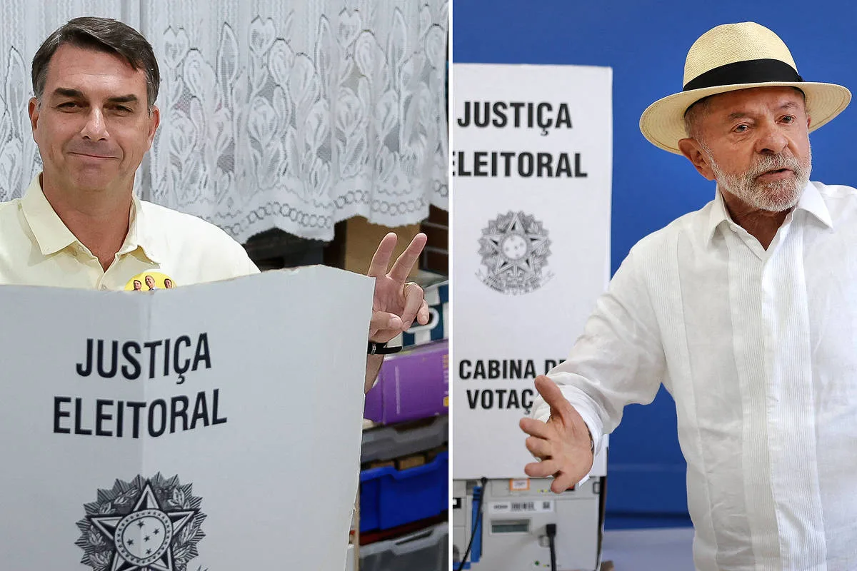 Um quarto dos eleitores de Flávio diz votar para derrotar Lula, aponta Datafolha