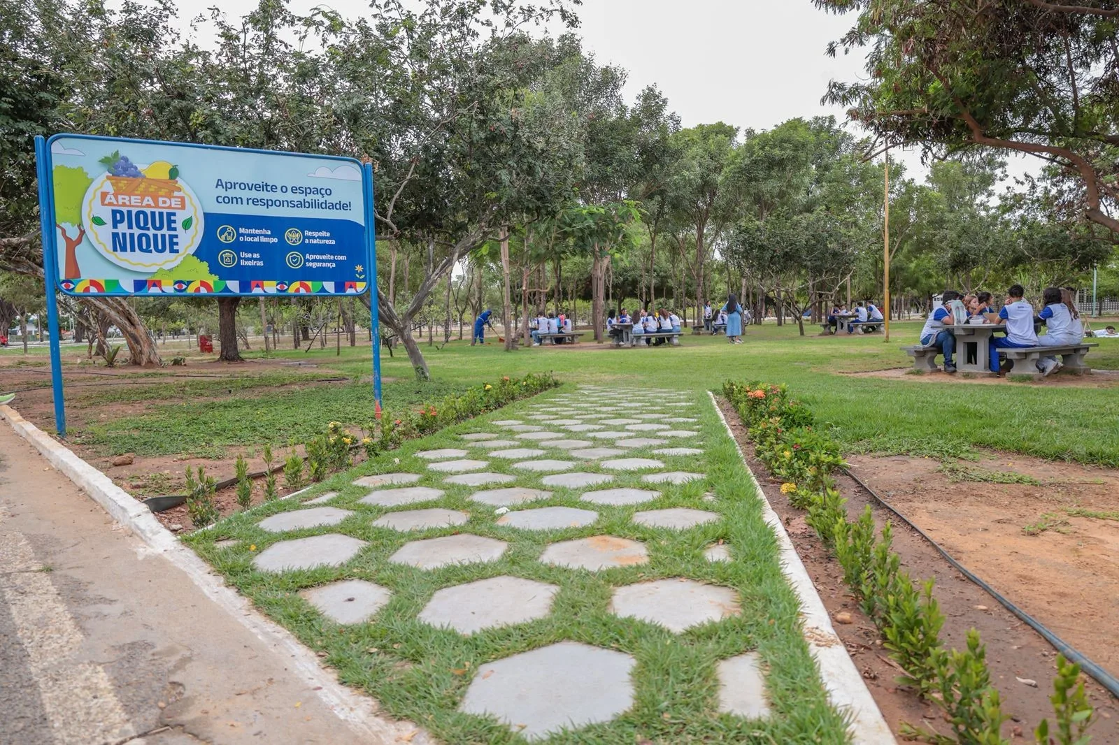 Petrolina define regras para uso da área de piquenique do Parque Josepha Coelho