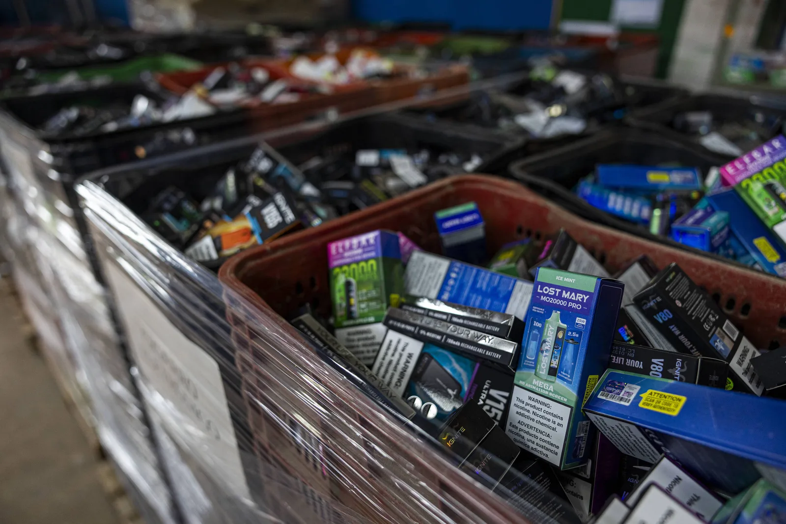 Vapes têm margem de lucro menor que cigarros convencionais no contrabando