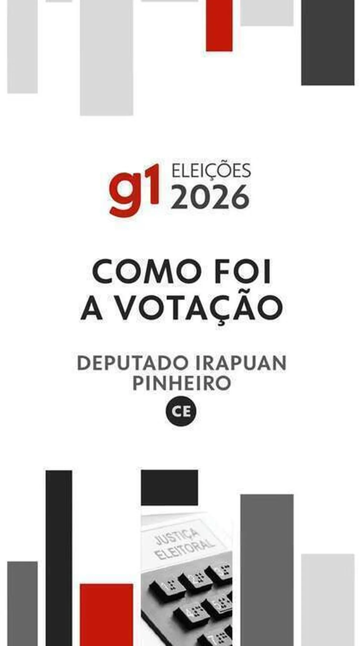 Lula lidera votação presidencial em Deputado Irapuan Pinheiro no 1º turno