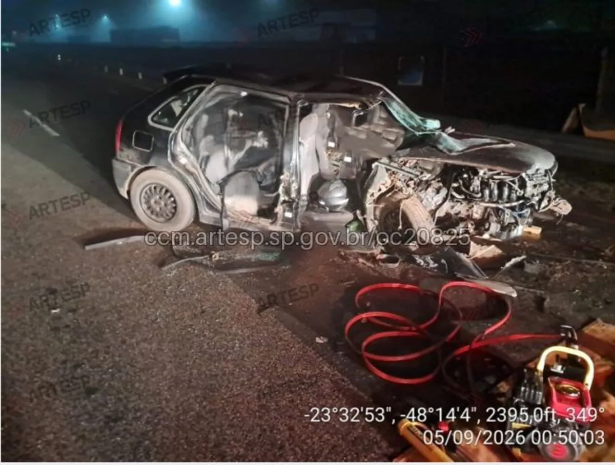 Acidente deixa duas pessoas gravemente feridas em rodovia de Itapetininga