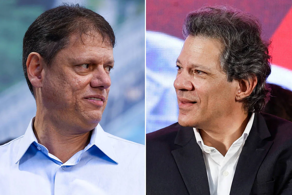Tarcísio recusa debate na Record; Haddad será ouvido pela emissora
