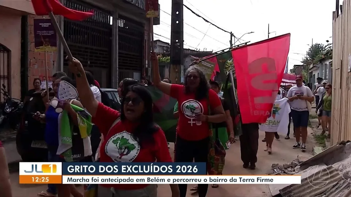 Manifestação em Belém defende moradia e preservação do rio Tucunduba