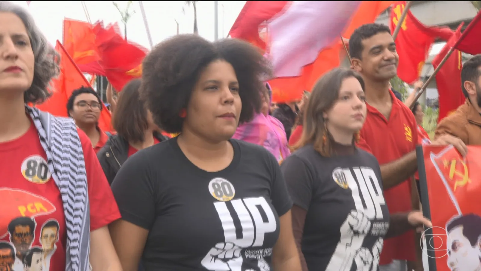 Samara Martins defende emprego, renda e reforma urbana em ato no ABC