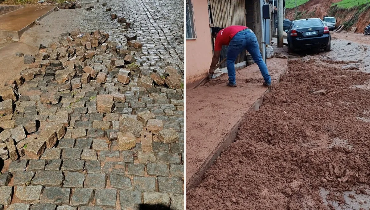 Temporal provoca alagamentos, destelhamentos e interdições em cidades de Minas