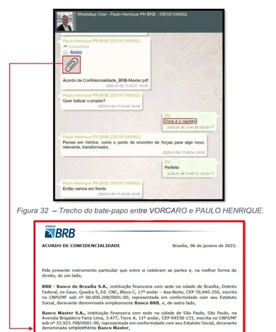 Ex-presidente do BRB prometeu manter Master sob influência de Vorcaro, diz PF