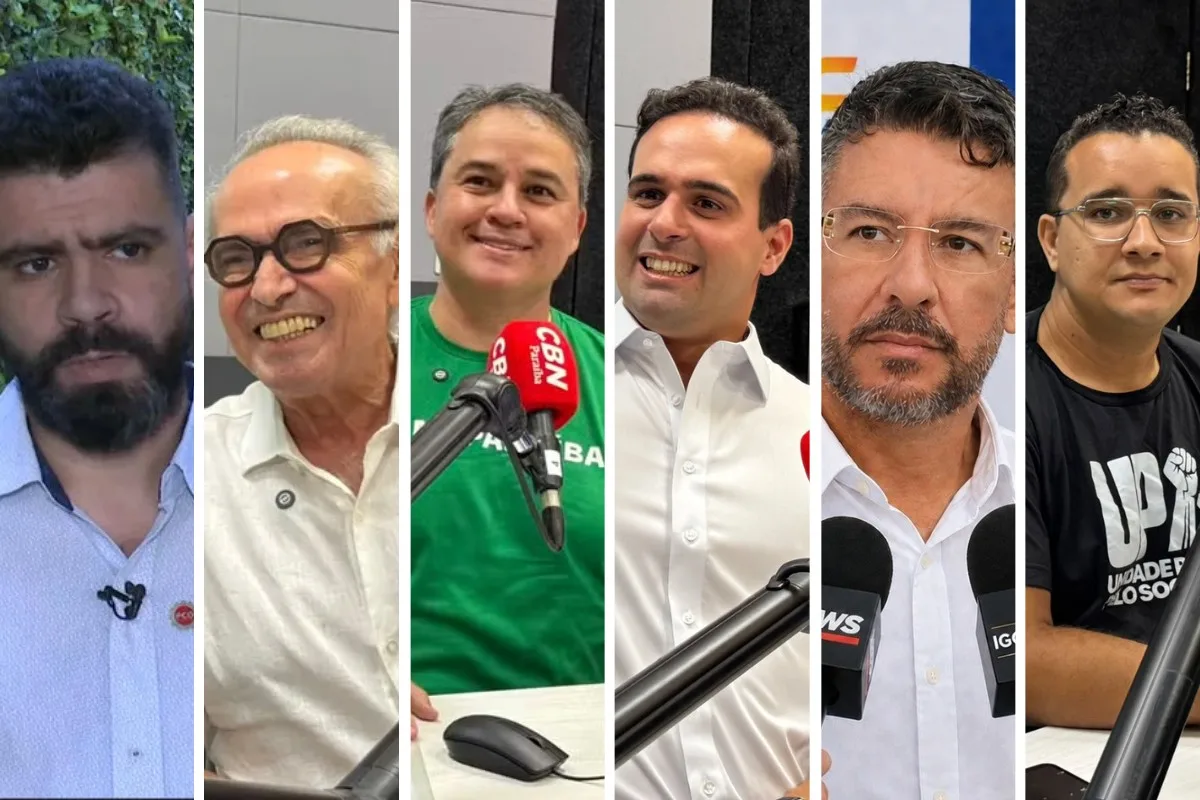 Candidatos ao governo da Paraíba cumprem agendas em diferentes cidades