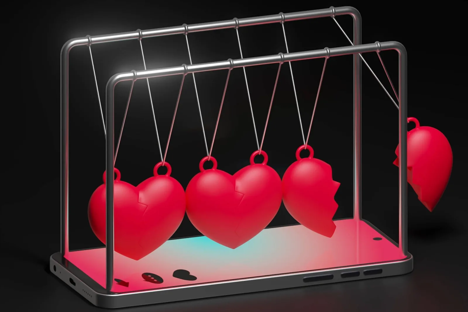 Feed do TikTok pode prolongar sofrimento após o fim de um relacionamento