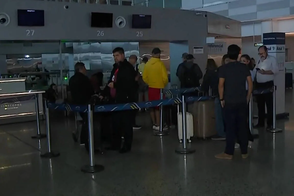 Falha interna deixa Viracopos sem energia e atrasa embarques