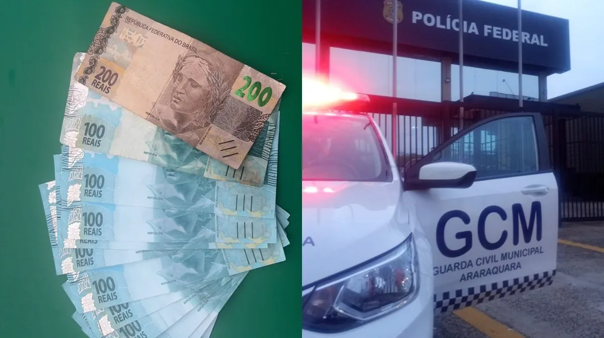 Jovem é preso após tentativa de pagamento com nota falsa em Araraquara