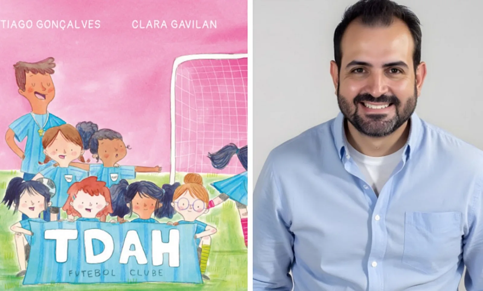 Livro infantil usa futebol para abordar desafios do TDAH na infância