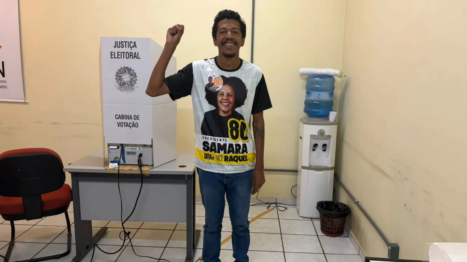 Candidato da UP propõe ampliar organização popular após votar no Piauí