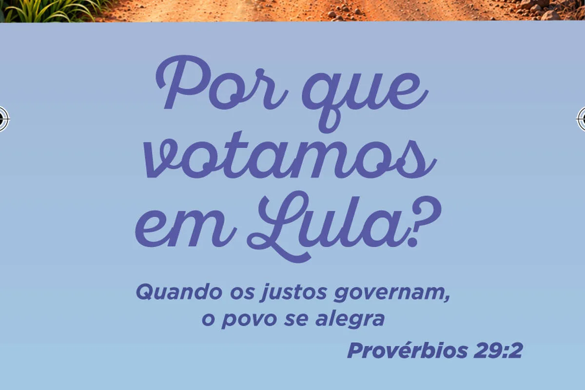 PT prepara material religioso para tentar recuperar apoio evangélico a Lula