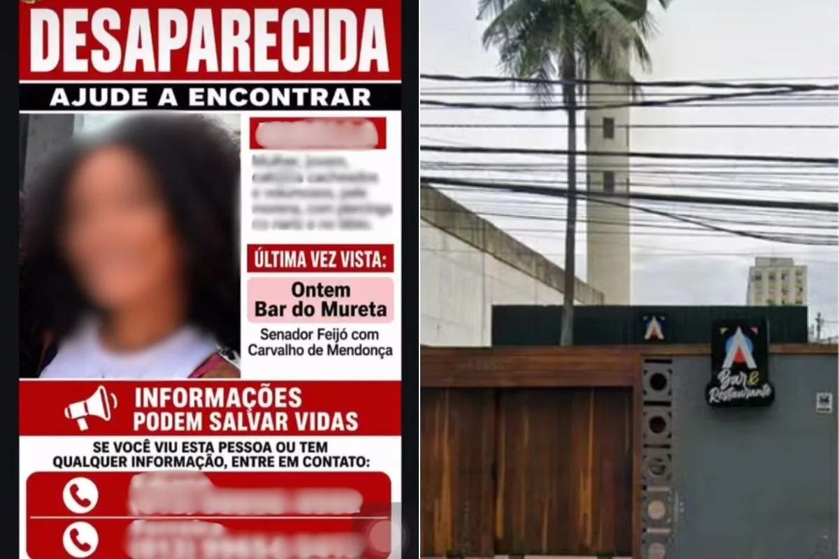 Jovem é encontrada em bar após passar a madrugada trancada no banheiro em Santos