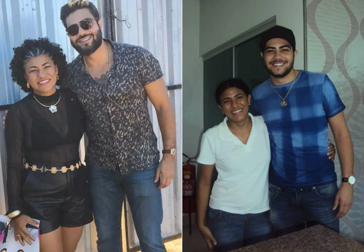 Colega de escola refaz com Henrique foto tirada em 2013