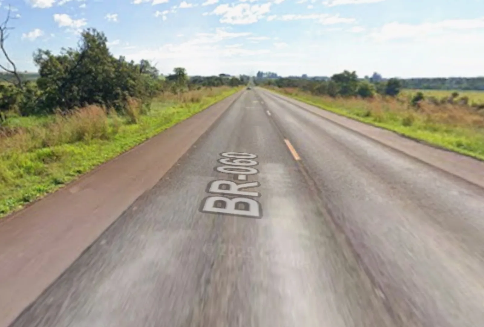 Ciclista morre após atropelamento na BR-060, em Sidrolândia