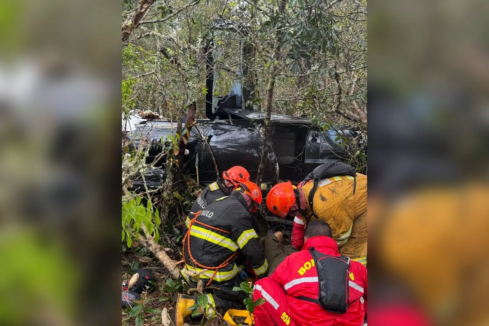 Sobrevivente de queda de helicóptero em Iaras é preso por mandados em aberto