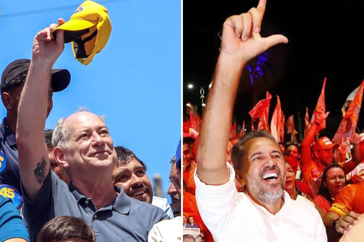 Ciro e Elmano intensificam disputa em reta final da eleição no Ceará
