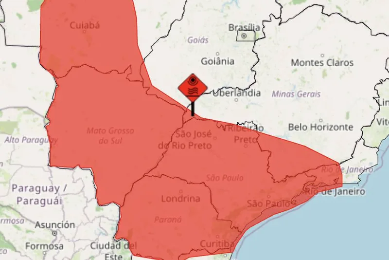 Inmet emite alerta vermelho para onda de calor em seis estados