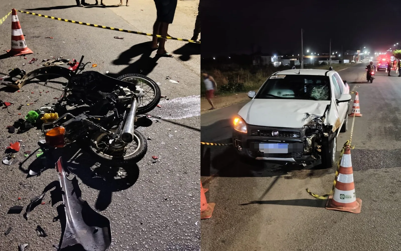 Motociclista de 19 anos morre em colisão com caminhonete em Sergipe