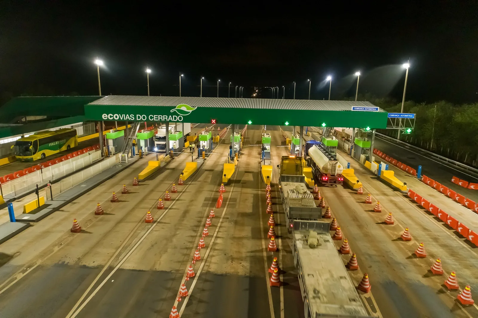 Pedágios nas BRs-364 e 365 têm reajuste de 9,19%
