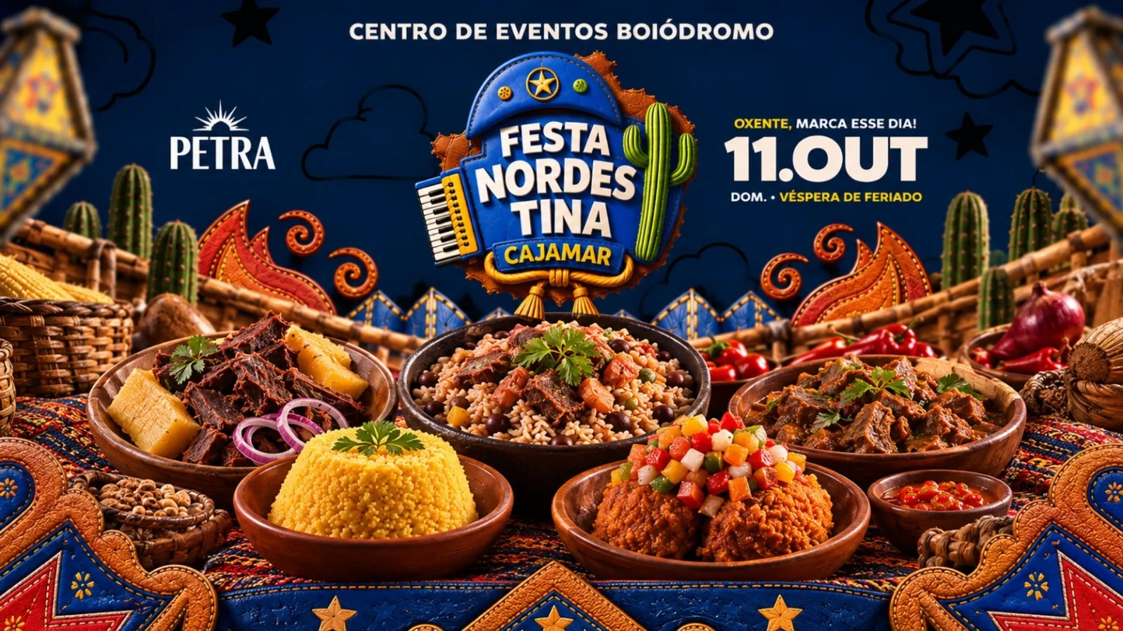 Festa Nordestina de Cajamar terá shows de Pablo, Calcinha Preta e Toque Dez