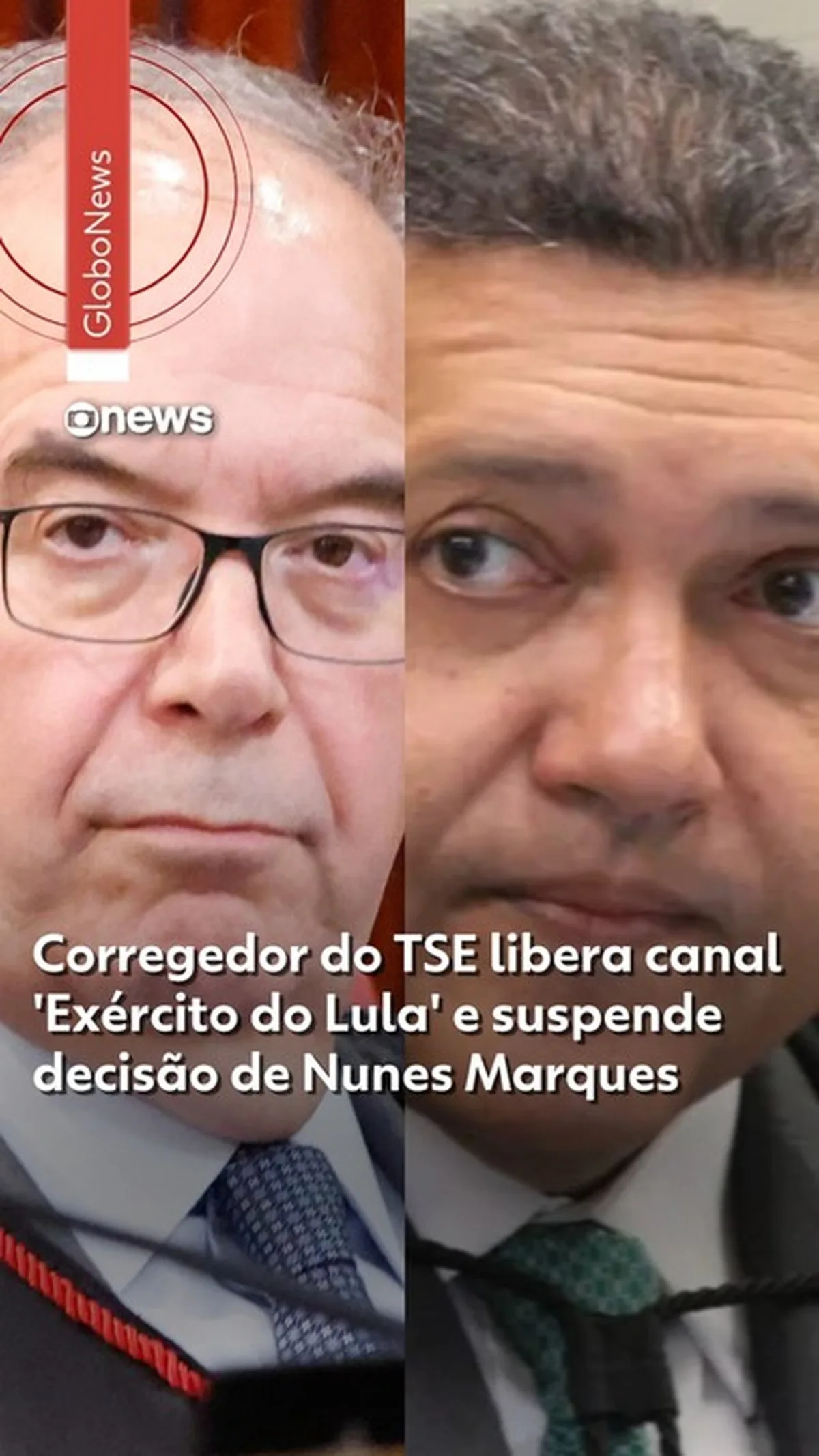 Cueva suspende decisão de Nunes Marques e reativa canal de Lula