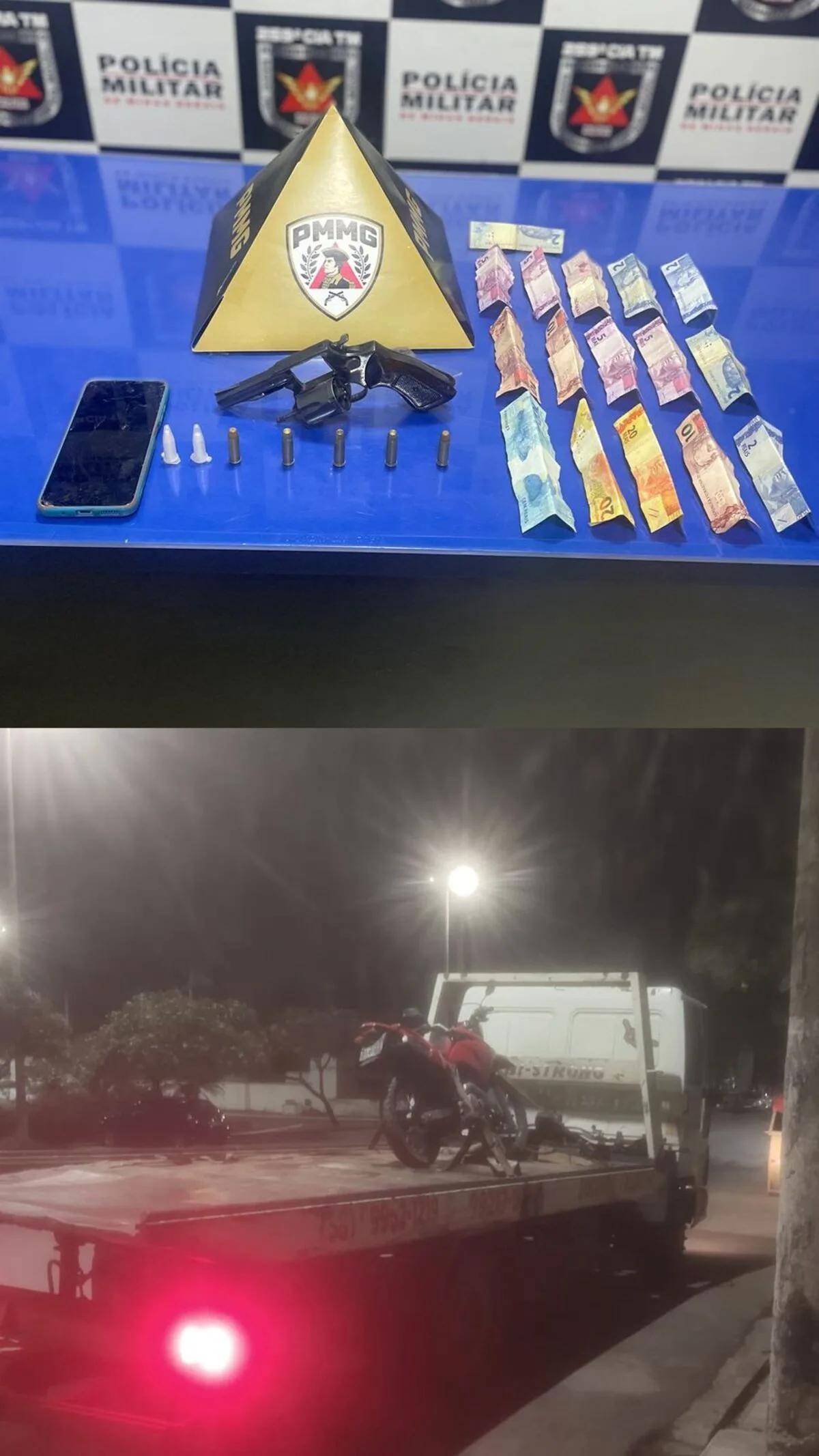 Suspeito é detido após abandonar revólver durante fuga a pé