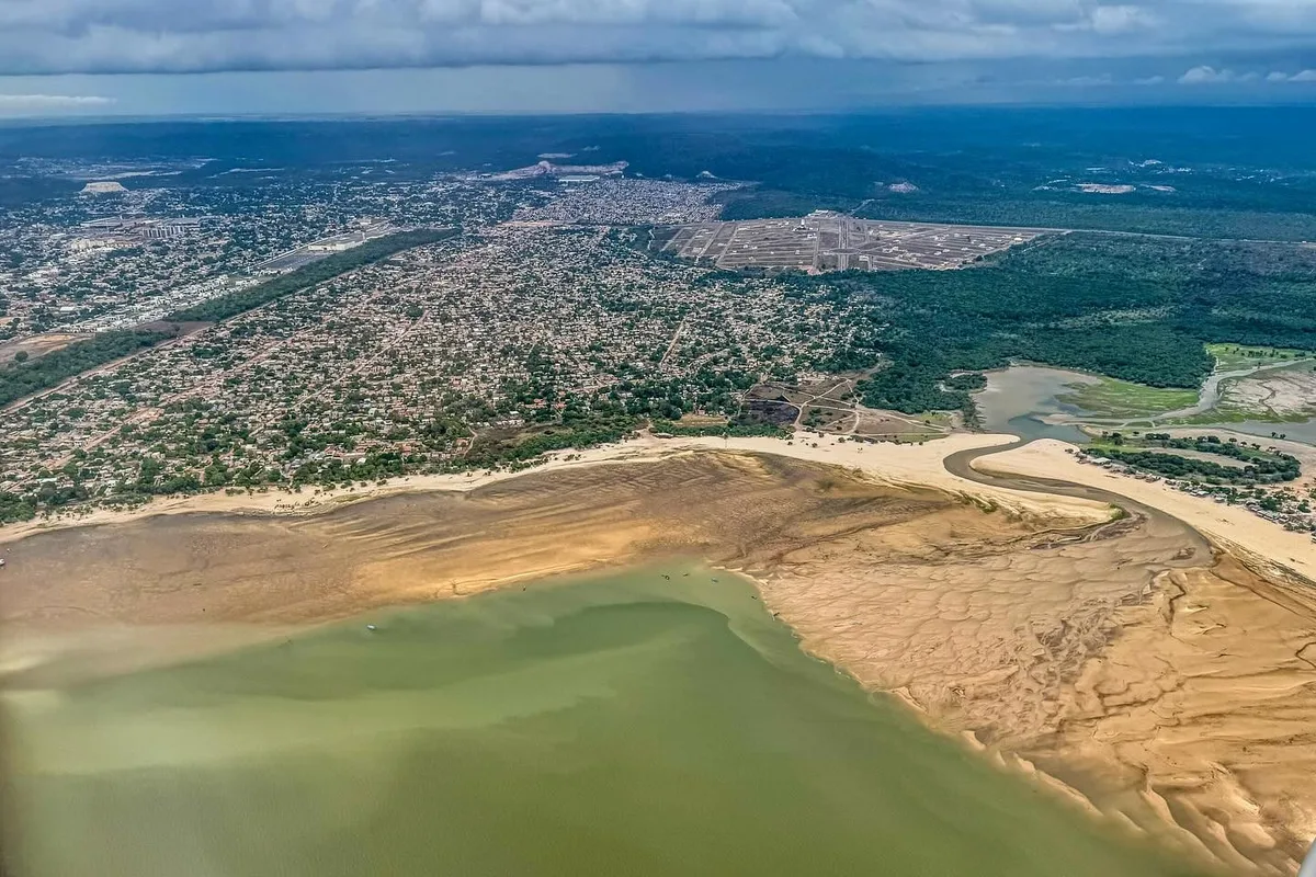 Santarém registra 2,84 metros no Tapajós após mais de dois meses sem chuva