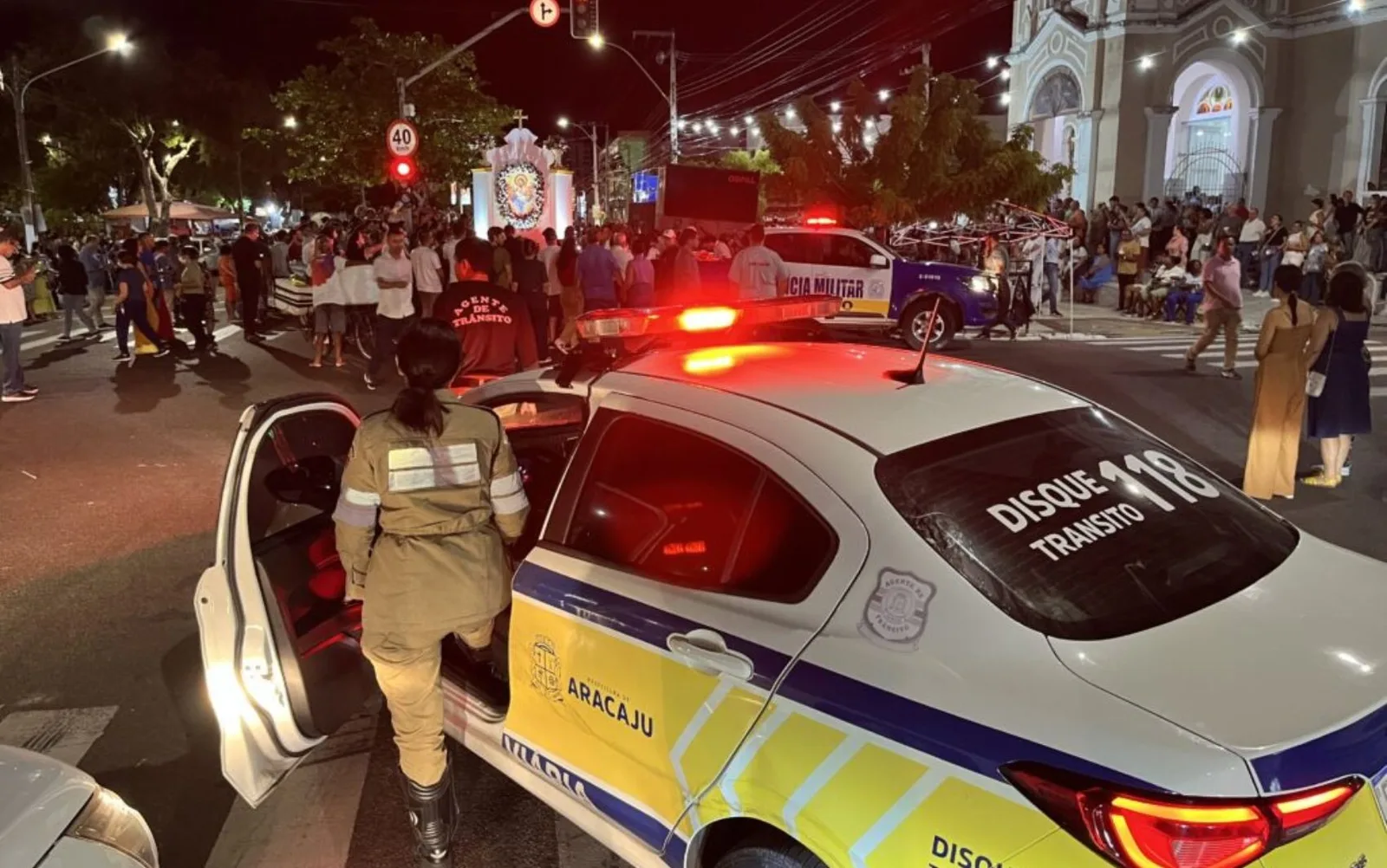 Procissão altera circulação em ruas de Aracaju nesta sexta-feira