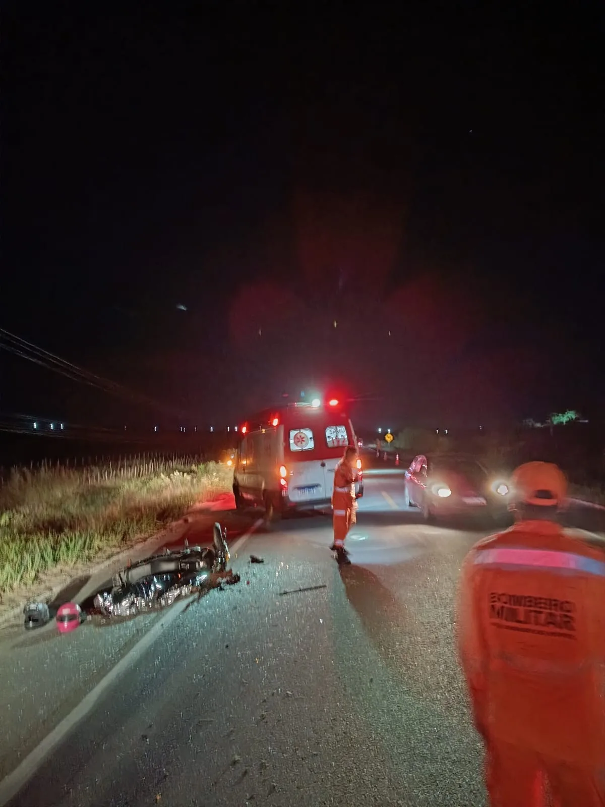 Motociclista morre em colisão com carro na BR-406, em João Câmara
