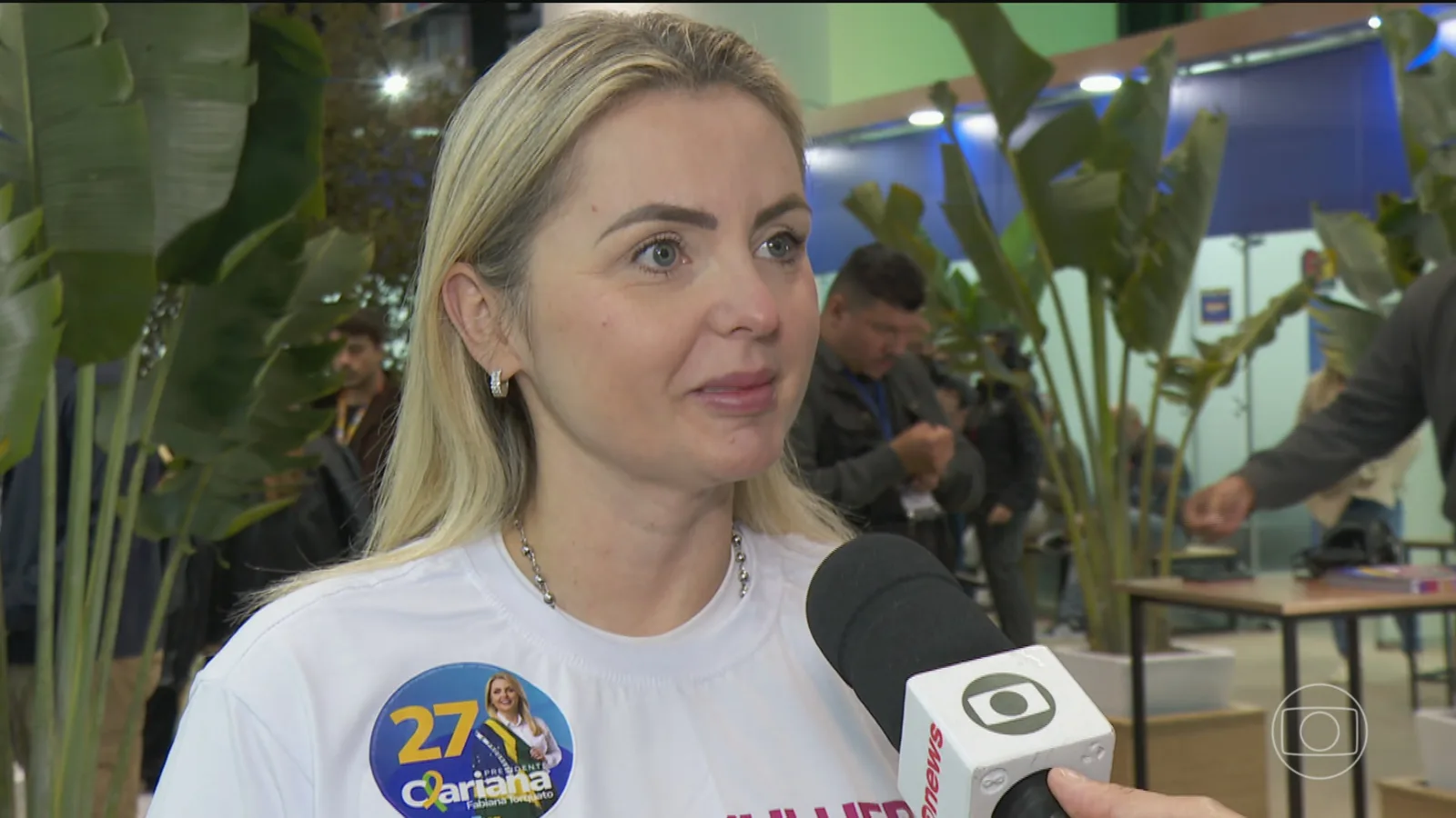 Clariana Barão defende educação e cursos profissionalizantes em agenda em São Paulo