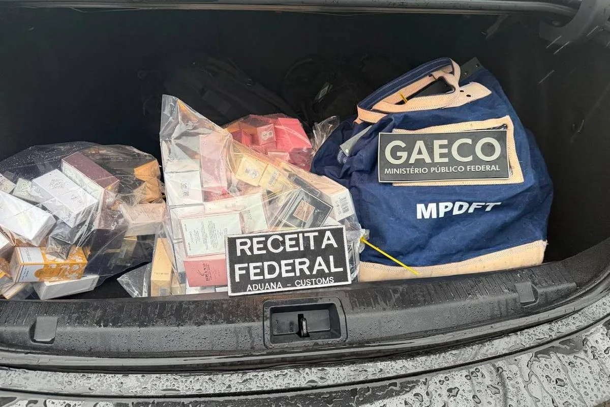 Operação apreende perfumes árabes e bloqueia até R$ 100 milhões