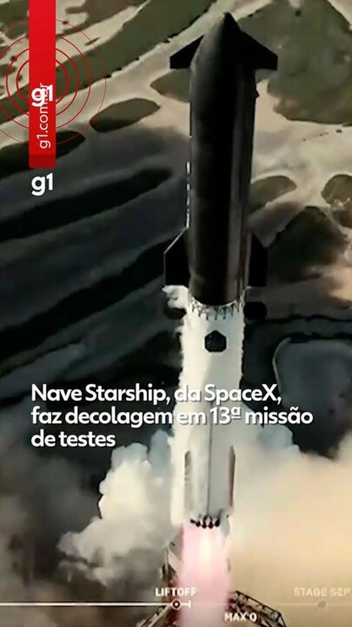SpaceX prepara 14º teste da Starship com tentativa de voo orbital
