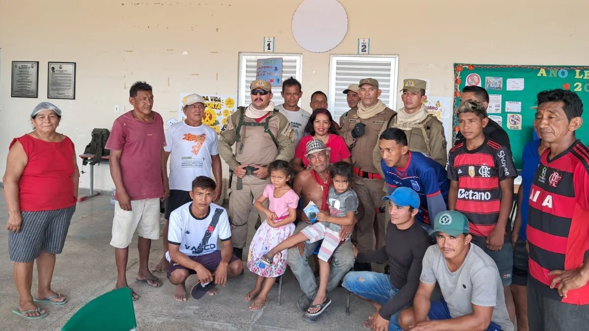 Idoso é resgatado após dois dias perdido em mata no Amazonas