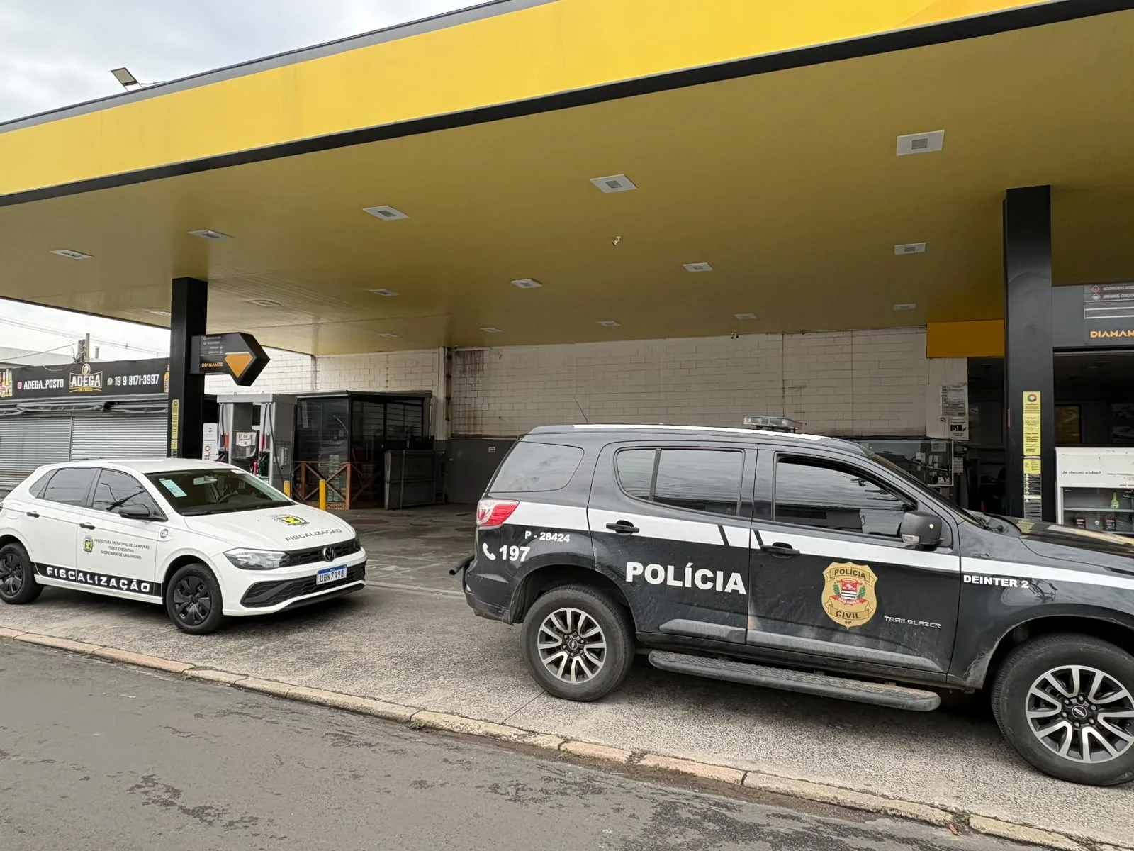 Polícia interdita posto em Campinas por venda de menos combustível