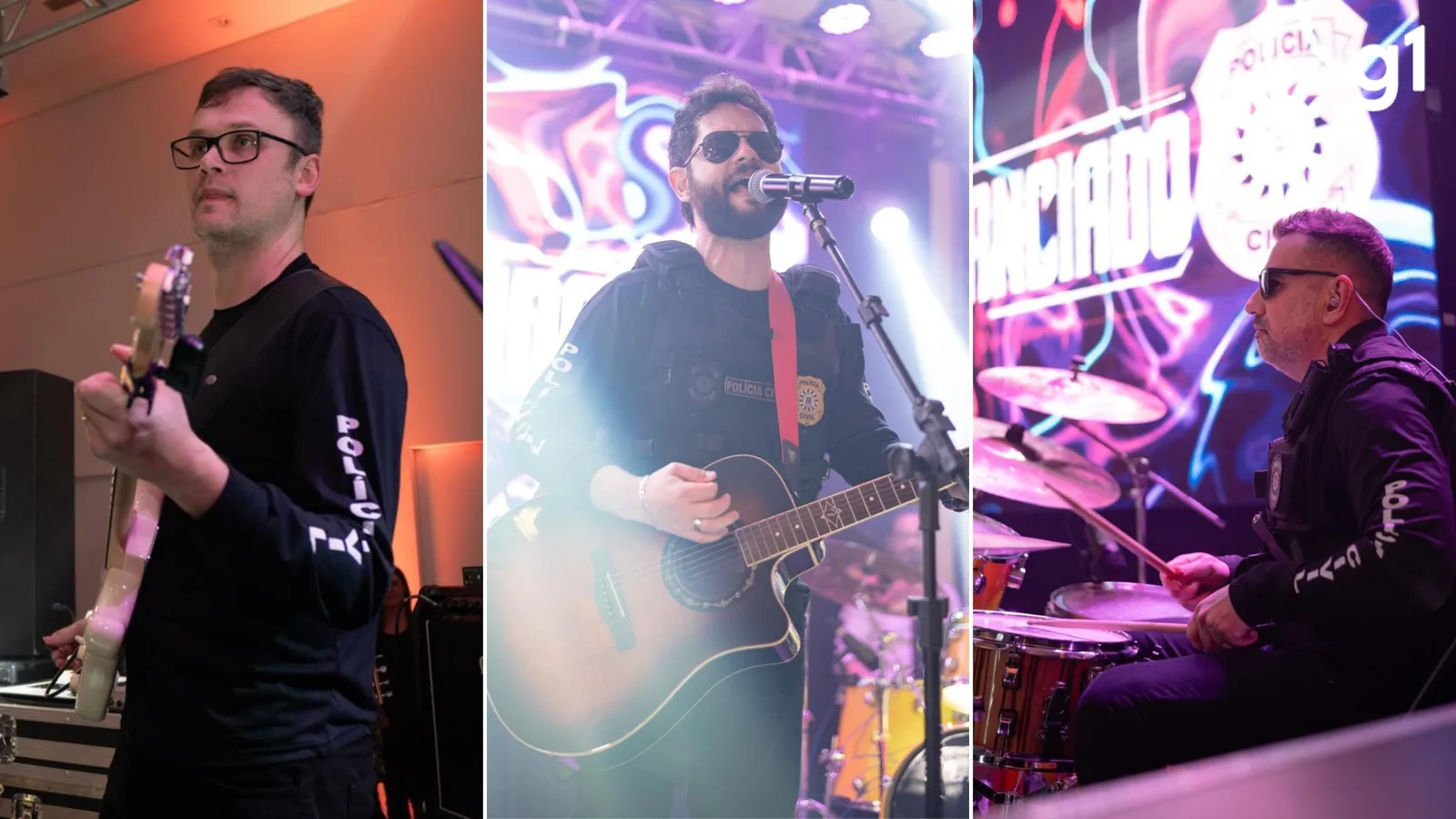 Rock Circunstanciado leva policiais do RS a eventos da própria corporação