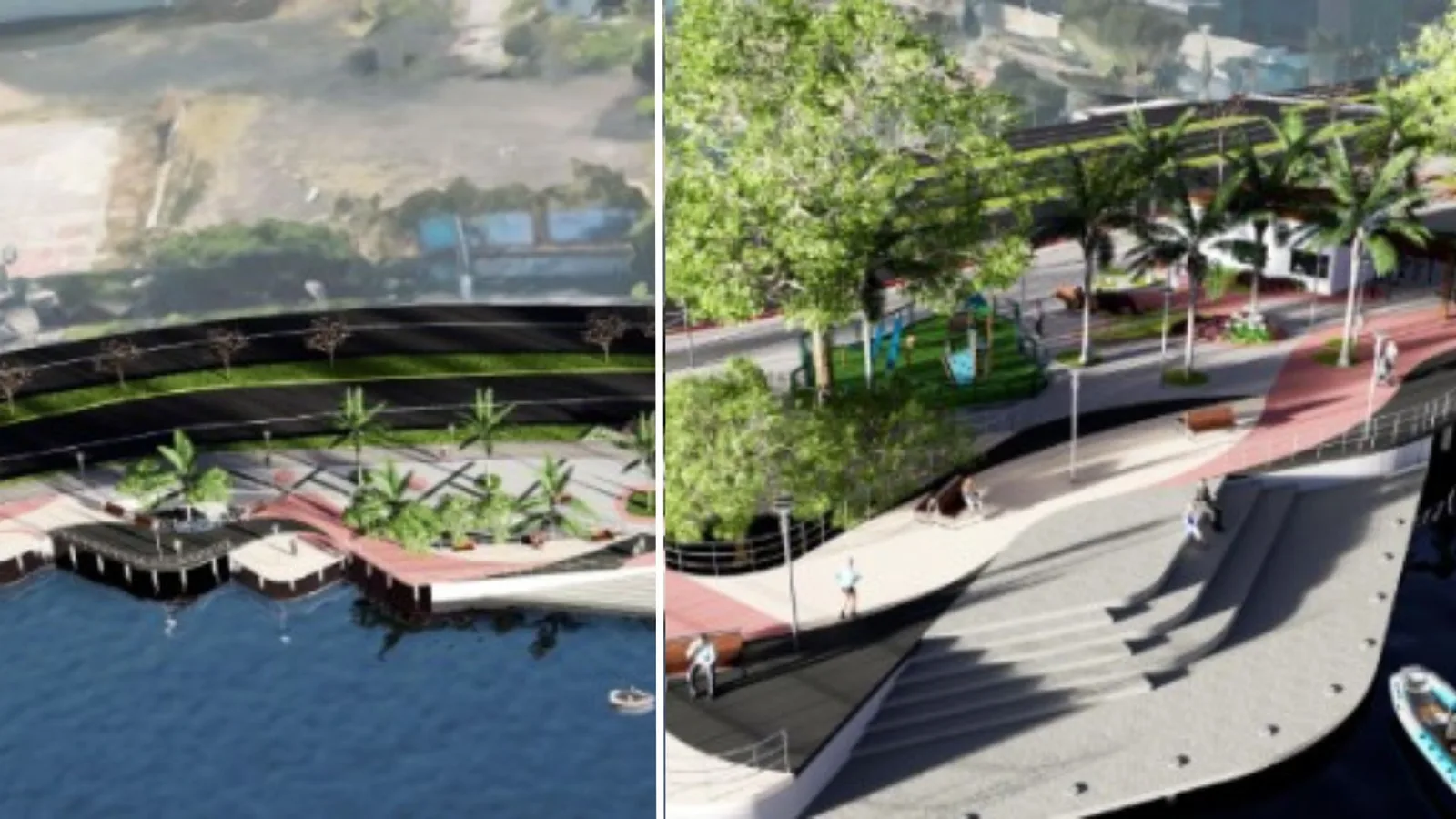 Obras na Avenida Beira-Mar alteram circulação e baias de ônibus em Vitória