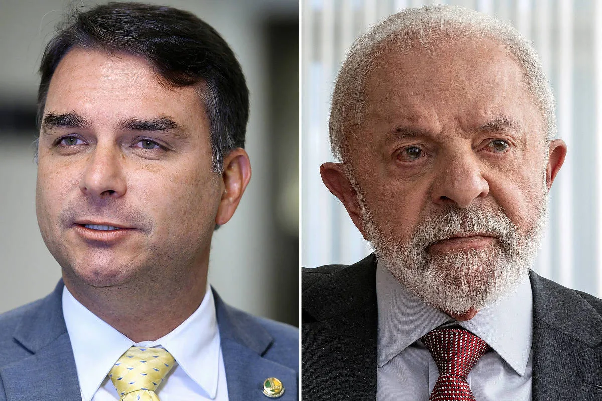 Ipespe aponta Flávio Bolsonaro à frente de Lula no segundo turno