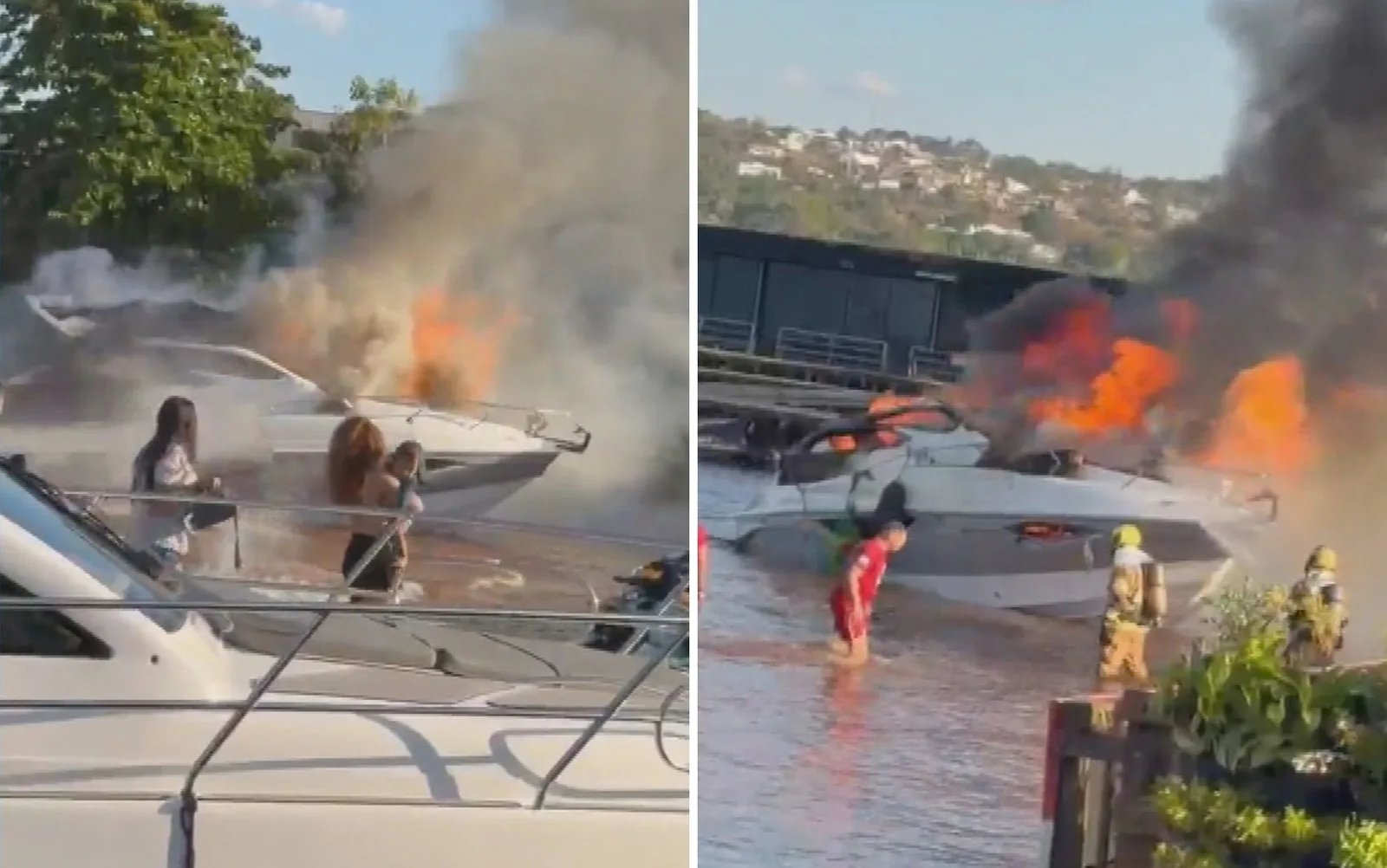 Explosão em lancha deixa 11 feridos no Lago Paranoá; médica passa por cirurgia