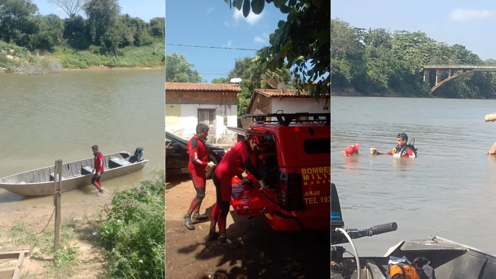 Corpo de adolescente é encontrado após buscas no Rio Itapecuru