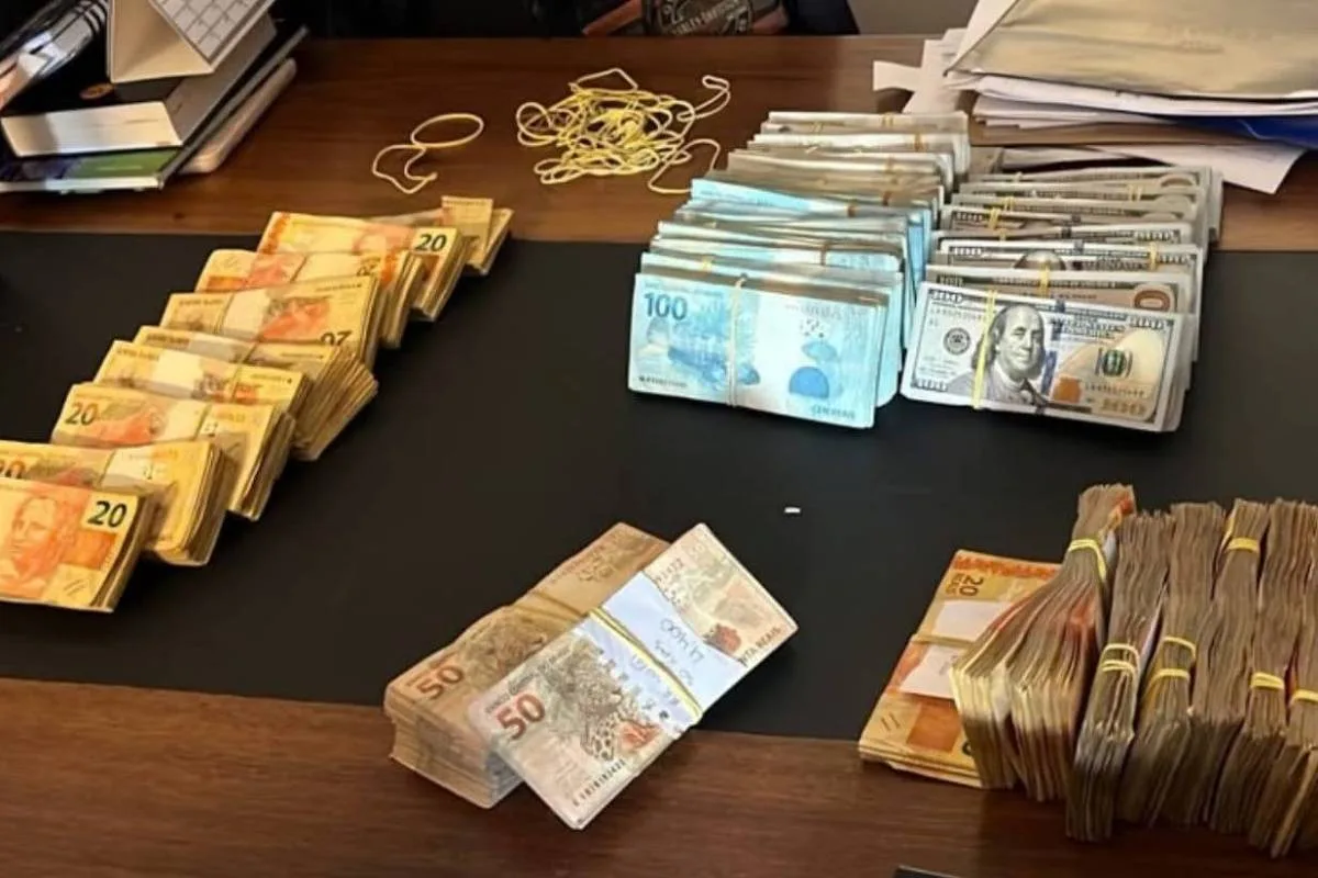 Polícia apreende dinheiro em imóvel ligado a ex-assessor de Milton Leite
