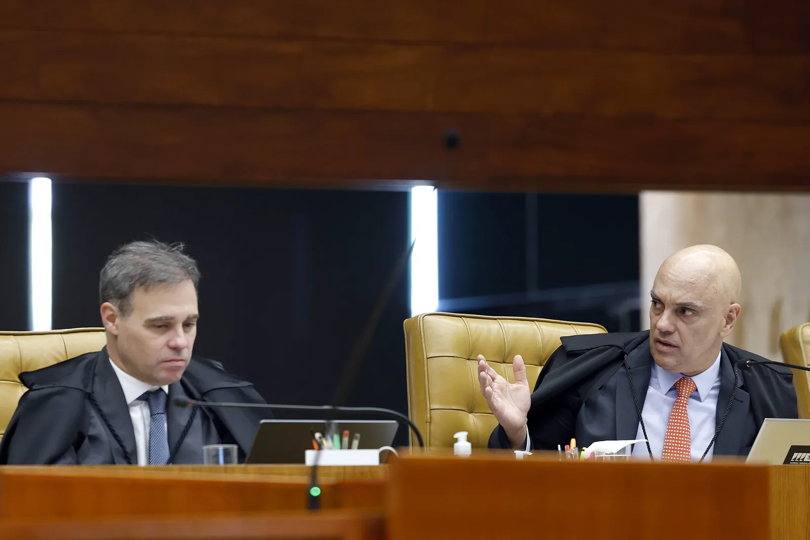 STF recebe até 21 de setembro dados sobre crise entre Moraes e Mendonça