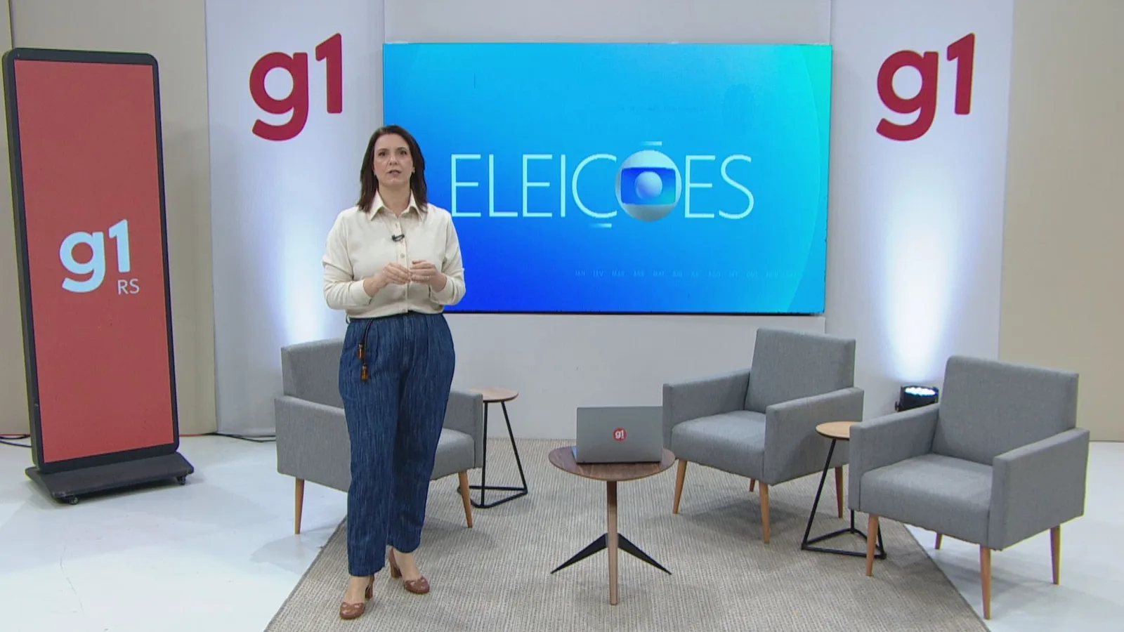 Apuração do primeiro turno terá análises ao vivo neste domingo